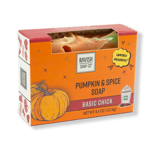 Basic Chick Pumpkin and Spice Soap Ravish Soap Company