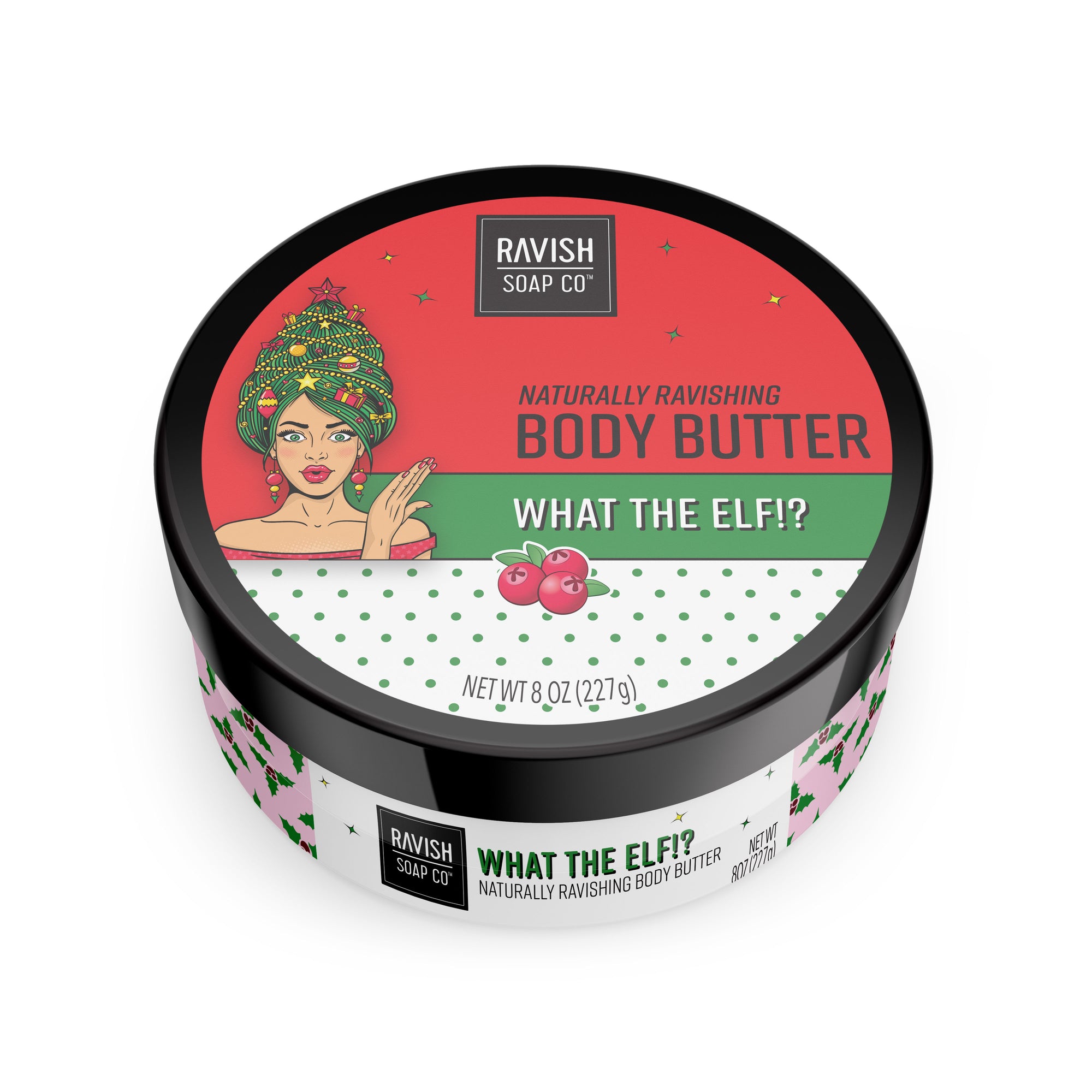 What the Elf Cranberry and Yuzu Body Butter Ravish Soap Company